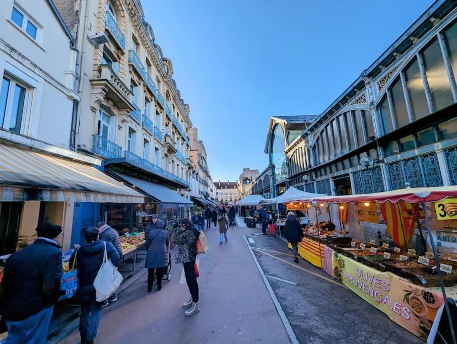 Logement Complet Dijon Centre Jusqu'A 6 Couchages Exteriör bild